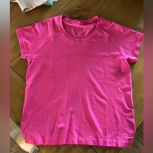 Lululemon Swiftly Tech Short Sleeve Race Length Sonic Pink